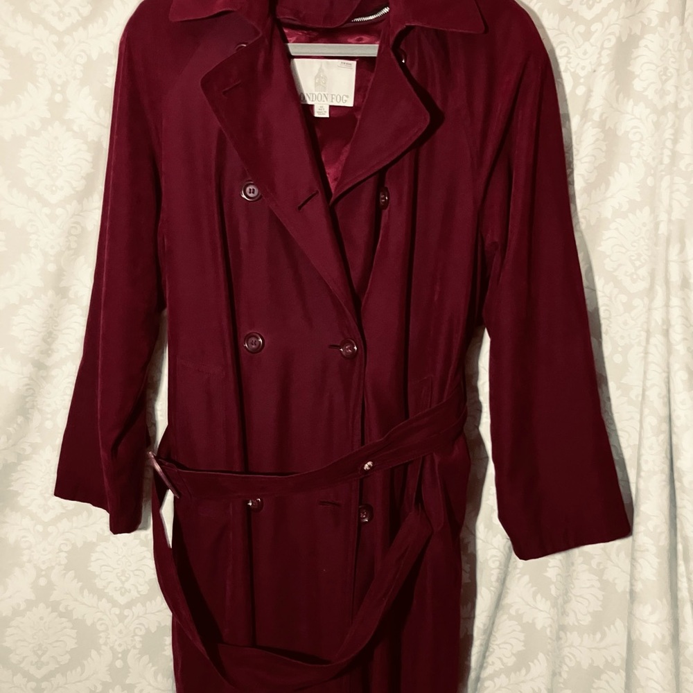 London Fog Trench Coat with Belt